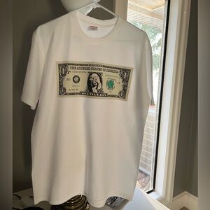 Supreme Dollar Tee - White